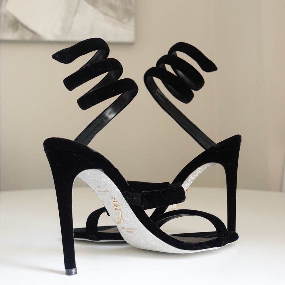 René Caovilla Cleo 110mm Sandals - Size 41